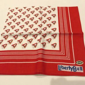 【リバティベル：Liberty Bell】ハンカチ バンダナ スカーフ 綿100% 新品 未使用