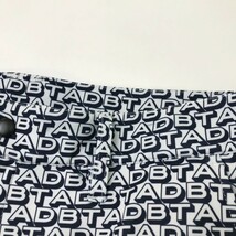 ADABAT アダバット BB082-75980AG ストレッチパンツ ロゴ 総柄 ホワイト系 50 [240101093882] ゴルフウェア メンズ_画像5