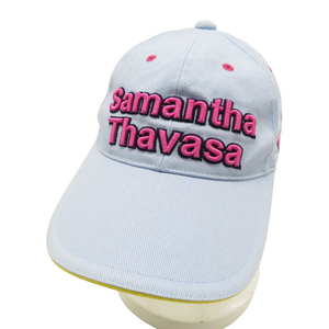 SAMANTHA THAVASA サマンサタバサ キャップ UNDER25 ブルー系 F [240001890233] ゴルフウェア