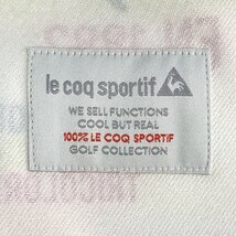 LE COQ GOLF ルコックゴルフ 2021年モデル ストレッチスカート 英字総柄 ホワイト系 7 [240001912100] ゴルフウェア レディース_画像6