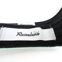 【美品】RUSSELUNO ラッセルノ RS-1912114 サンバイザー ルチャ グリーン系 F [240001921059] ゴルフウェア_画像5