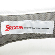 SRIXON スリクソン サンバイザー ホワイト系 F(54-60cm) [240101028492] ゴルフウェア_画像5