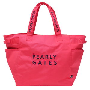 PEARLY GATES パーリーゲイツ ビッグトート ロッカーバッグ ピンク系 [240101034542] ゴルフウェア