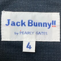 JACK BUNNY ジャックバニー 半袖ポロシャツ ワッペン ホワイト系 4 [240101124079] ゴルフウェア メンズ_画像3