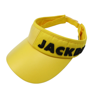 JACK BUNNY ジャックバニー サンバイザー イエロー系 FR [240101126132] ゴルフウェア