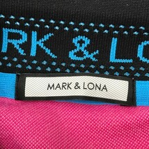【1円】MARK&LONA マークアンドロナ 2021年モデル 半袖ポロシャツ スカル ピンク系 48 [240001998599]_画像6