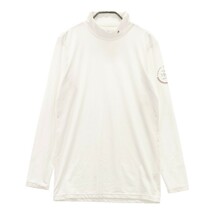 【1円】TOMMY HILFIGER GOLF トミー ヒルフィガーゴルフ ハイネック長袖Tシャツ ホワイト系 M [240101107147]_画像1