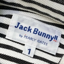 JACK BUNNY ジャックバニー 長袖シャツ ボタンダウン ストライプ柄 ホワイト系 1 [240101127283] ゴルフウェア レディース_画像3