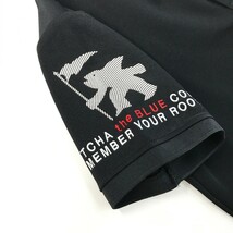 GOTCHA ガッチャ 半袖ポロシャツ ブラック系 L [240101127900] ゴルフウェア メンズ_画像3