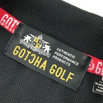 GOTCHA ガッチャ 半袖ポロシャツ ブラック系 L [240101127900] ゴルフウェア メンズ_画像4