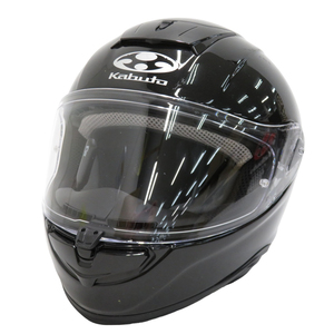 【1円】ＯＧＫ KABUTO オージーケーカブト ヘルメット AERO BLADE 5 メタリック ブラック系 L [240101084159]