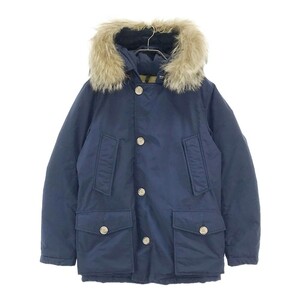 WOOLRICH ウールリッチ 1602160 2WAY ファー付 ダウンジャケット ネイビー系 US XXS [240101126979] メンズ