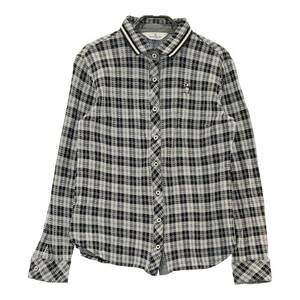 MUNSING WEAR マンシングウェア 長袖シャツ チェック柄 グレー系 L [240101128021] ゴルフウェア レディース