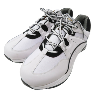 【美品】FOOT JOY フットジョイ 56732 HYDROLITE ゴルフシューズ ホワイト系 12 WIDE [240101128743] ゴルフウェア メンズ