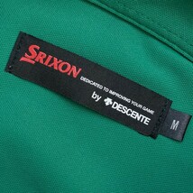 SRIXON スリクソン 半袖ポロシャツ デサント グリーン系 M [240101069652] ゴルフウェア メンズ_画像3