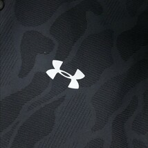 UNDER ARMOUR アンダーアーマー 半袖ポロシャツ 迷彩柄 カモフラ ブラック系 MD [240101131559] ゴルフウェア メンズ_画像3