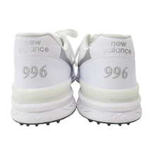 【1円】NEW BALANCE ニューバランス UGS996WT ゴルフシューズ スパイクレス ホワイト系 27.5cm [240101106768]_画像3