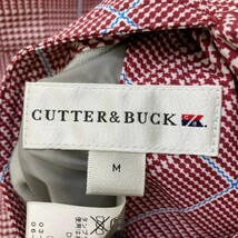 【1円】CUTTER&BUCK カッターアンドバック リバーシブル 中綿 ジップベスト グレンチェック柄 ブラック系 M [240101108855]_画像7