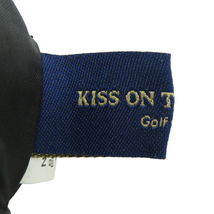 【1円】KISS ON THE GREEN キスオンザグリーン 中綿 レッグウォーマー ドット柄 ブラック系 F [240101110399]_画像6