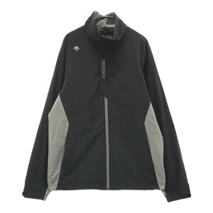 【1円】DESCENTE GOLF デサントゴルフ 中綿 ジップジャケット ネイビー系 O [240101130049]