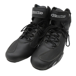 【1円】alpinestars アルパインスターズ 2510219 FASTER-3 ライディングシューズ ブラック系 US10 EUR43 [240101120897]