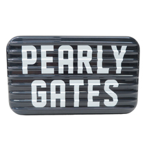 【美品】PEARLY GATES パーリーゲイツ 30周年 マルチポーチ スーツケース型 ノベルティ ネイビー系 [240101126299] ゴルフウェア_画像1