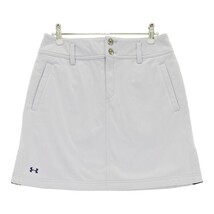 UNDER ARMOUR アンダーアーマー WGF7851 裏起毛 スカート パープル系 MD [240101132820] ゴルフウェア レディース_画像1