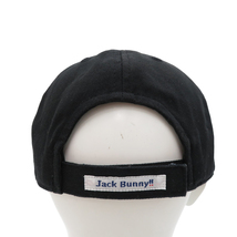 JACK BUNNY ジャックバニー キャップ バニー刺繍 ブラック系 FR [240101114840] ゴルフウェア_画像3