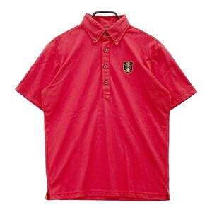 FILA GOLF filler Golf рубашка-поло с коротким рукавом кнопка down оттенок красного M [240101133378] Golf одежда мужской 