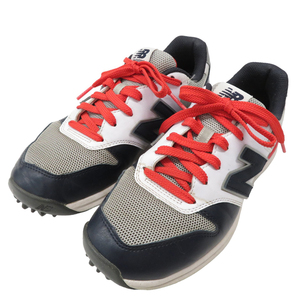 NEW BALANCE ニューバランス UGS996TR トリコロール ゴルフシューズ ネイビー系 23 [240101132911] ゴルフウェア レディース