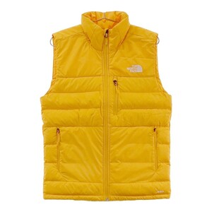 【1円】THE NORTH FACE ザ ノースフェイス ND52116Z ダウンベスト イエロー系 XS [240101130370]