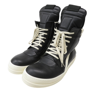 【1円】RICK OWENS リック オウエンス ハイカットスニーカー ブラック系 45 [240101124548]