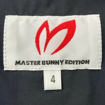 MASTER BUNNY EDITION マスターバニーエディション フード付 ナイロンジャケット ブラック系 4 [240101134448] ゴルフウェア メンズ_画像3