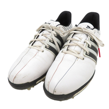 ADIDAS GOLF アディダスゴルフ F33509 TOUR 360 BOOST ゴルフシューズ ホワイト系 26.0cm [240001997420] ゴルフウェア メンズ_画像1