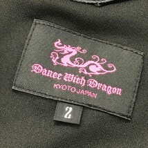 DANCE WITH DRAGON ダンスウィズドラゴン キュロットスカート 刺繍 ブラック系 2 [240001946952] ゴルフウェア レディース_画像5