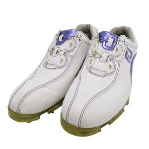 FOOT JOY フットジョイ 93825J ゴルフシューズ REEL FIT BOA ホワイト系 23.5 [240101020404] ゴルフウェア レディース