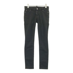 DSQUARED Dsquared Denim брюки JENNIFER оттенок черного 34 [240001788788] женский 