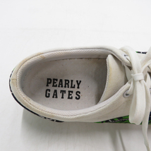 PEARLY GATES パーリーゲイツ 053-6292602 スパイクレス ゴルフシューズ 総柄 グリーン系 23.5cm [240001984398] ゴルフウェア レディース_画像6