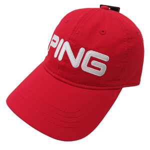 PING ピン キャップ レッド系 [240001987932] ゴルフウェア