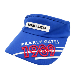 PEARLY GATES パーリーゲイツ 2022年モデル サンバイザー ブルー系 FR [240001996109] ゴルフウェア
