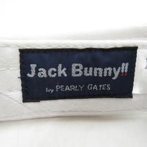 JACK BUNNY ジャックバニー サンバイザー 刺繍 総柄 ホワイト系 FR [240001996672] ゴルフウェア_画像5