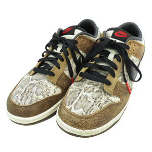 NIKE ナイキ Ｆ15434-120 DUNK LOW PRM Nike スニーカー ブラウン系 26 [240101003747] メンズ