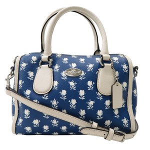 COACH コーチ F34898 2WAYハンドバッグ バッドランズフローラル ブルー系 [240001975184] レディース