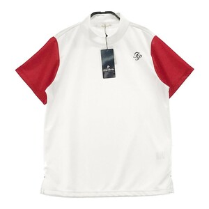 【新品】FAIRY POWDER フェアリーパウダー ハイネック 半袖Tシャツ ホワイト系 4 [240001880875] ゴルフウェア レディース