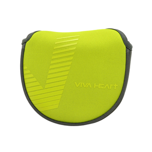【新品】VIVA HEART ビバハート ヘッドカバー イエロー系 PT マレット型 [240001952566] ゴルフウェア
