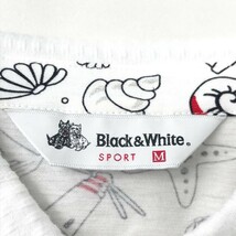 BLACK&WHITE ブラックアンドホワイト 半袖ワンピース 総柄 ホワイト系 M [240001955785] ゴルフウェア レディース_画像5