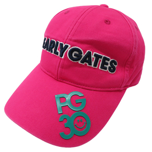PEARLY GATES パーリーゲイツ 30周年 キャップ ピンク系 FR [240001957022] ゴルフウェア
