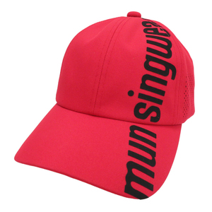 MUNSINGWEAR Munsingwear wear 2022 year of model cap red group (56-60) [240001977659] Golf wear 