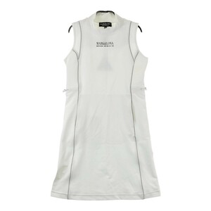 [Новая] Mark &amp; ​​Lona Mark и Rona 2022 Model High -neck Eleve One Piece White 36 [240101136773] Износ для гольфа