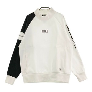 BBCO GOLF ビビコゴルフ 長袖ハイネックTシャツ ホワイト系 LL [240101113866] ゴルフウェア メンズ